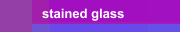 stained glass